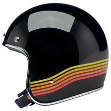 Load image into Gallery viewer, Biltwell Bonanza Gloss Black Spectrum Helmet Medium
