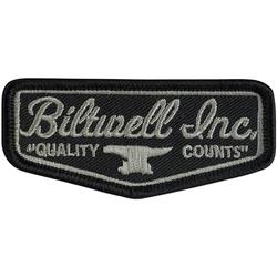 Biltwell Shield Patch Blk/Grey/Wh