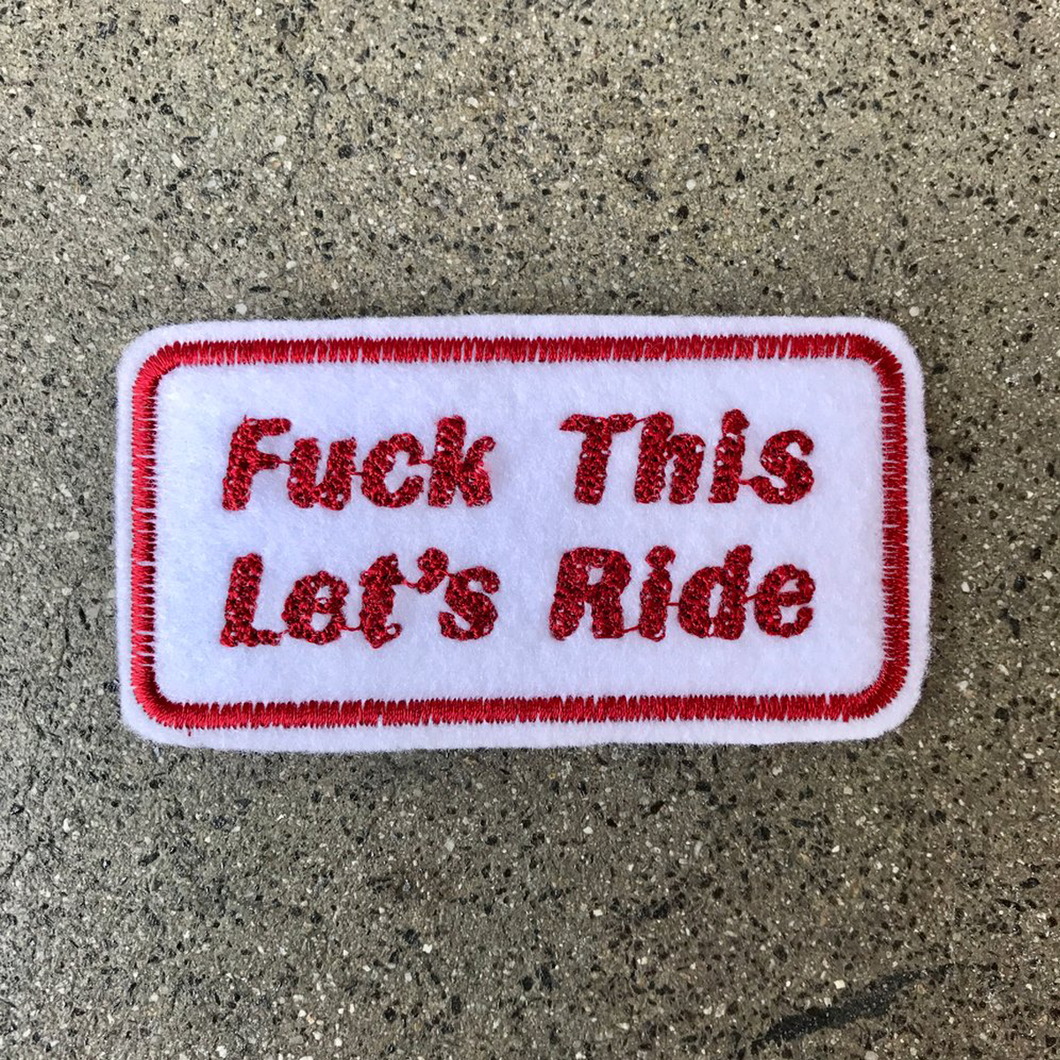 DICE FTLR Chain Stitched Patch I