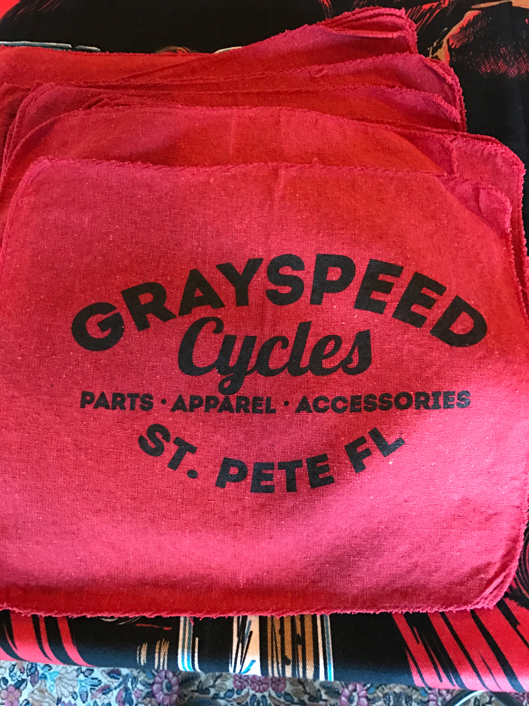 Grayspeed Cycles Shop Rag